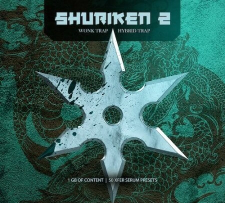 Production Master Shuriken 2 Wonk And Hybrid Trap WAV Synth Presets